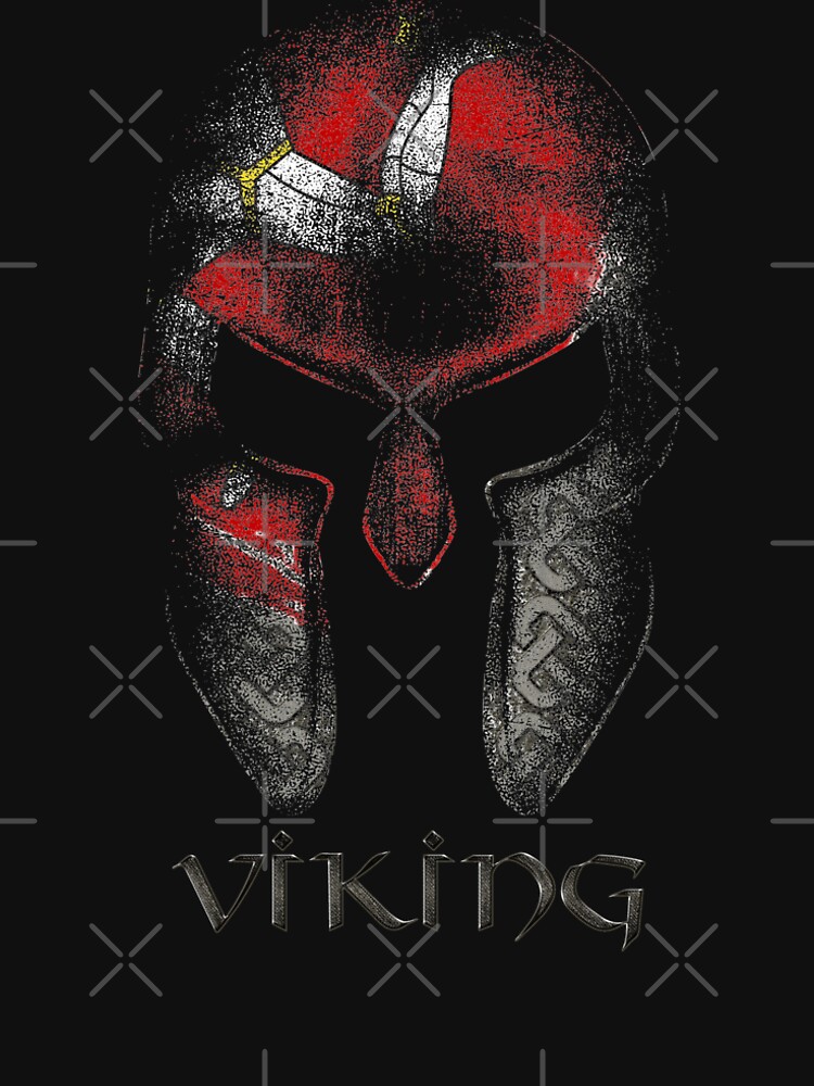 Isle Of Man Manx Viking 3 Legs Of Man Flag Viking Warrior Vintage by thespottydogg