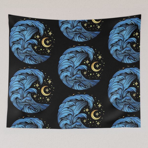 Item preview, Waves in he night designed and sold by LouisWhittaker.