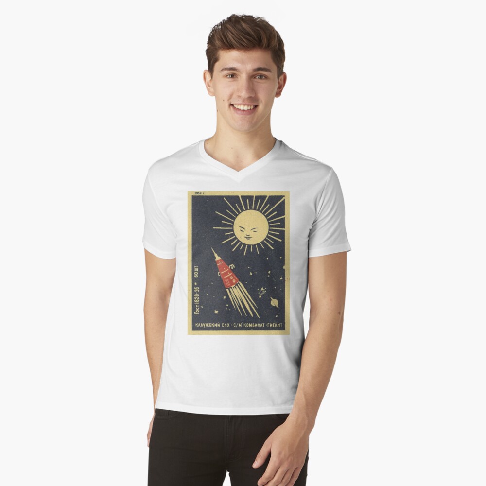 Artikel-Vorschau von T-Shirt mit V-Ausschnitt, designt und verkauft von TheWhiteBear.