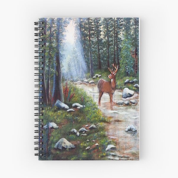 Item preview, White Tail Creek designed and sold by BrushAddict Studio.