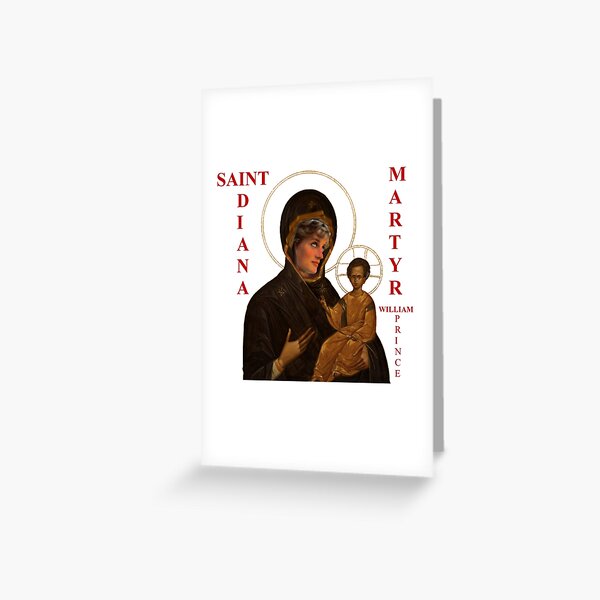 Diana - Saint and Martyr Greeting Card