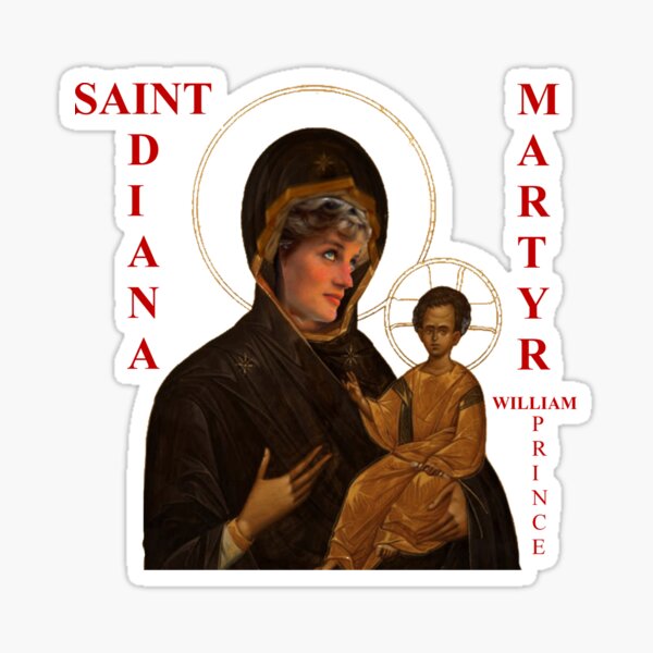 Diana - Saint and Martyr Sticker