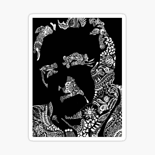 Mujica Maori Black Sticker