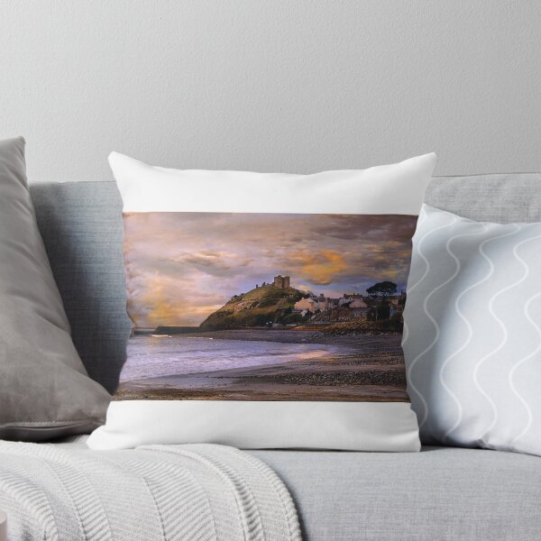 Item preview, Criccieth castle at sunset. designed and sold by Irene  Burdell.