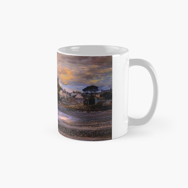 Item preview, Criccieth castle at sunset. designed and sold by Irene  Burdell.