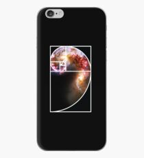 Fibonacci Spiral Galaxy iPhone Case