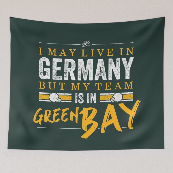 Item preview, Green Bay Football Team - Fans from Germany designed and sold by KunstStoff.