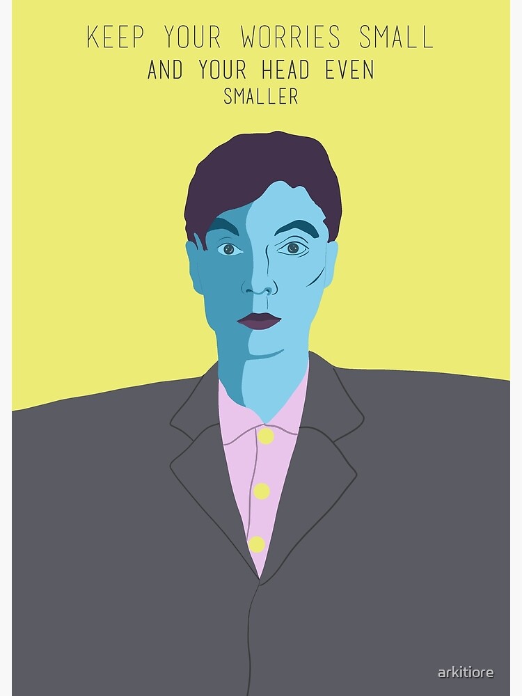"talking heads big suit " Poster by arkitiore Redbubble