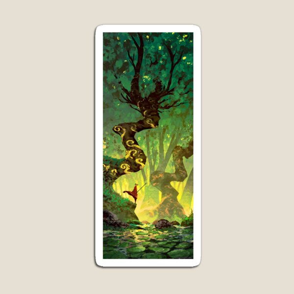 The king's journey: Further in the forest Magnet