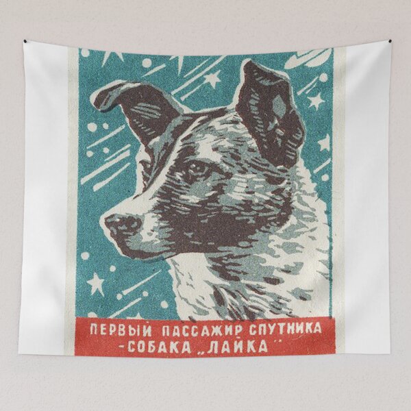 Item preview, LAIKA - HERO TO ALL designed and sold by TheWhiteBear.
