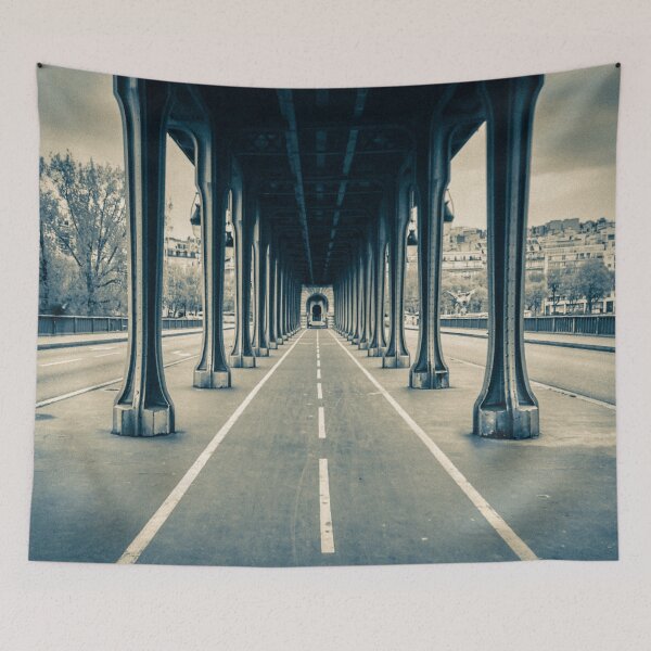 Item preview, Pont de Bir-Hakeim steel arch bridge in Paris France designed and sold by tdjacks.