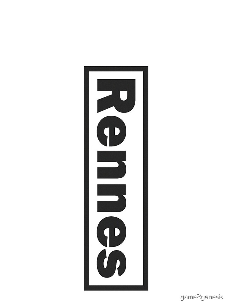Thumbnail 4 of 4, iPhone Case, Lettering Rennes designed and sold by game2genesis.