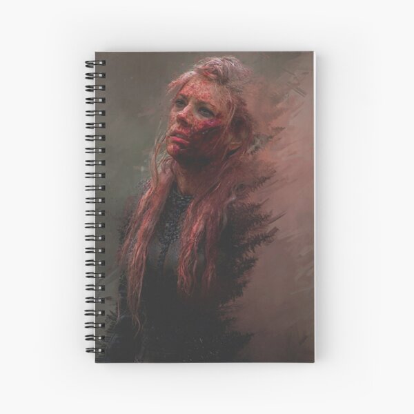 Lagertha / last fight Spiral Notebook