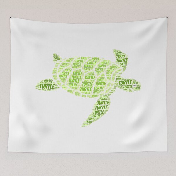 Item preview, Turtle Word Cloud Shirt Presents designed and sold by ProjectsMM.