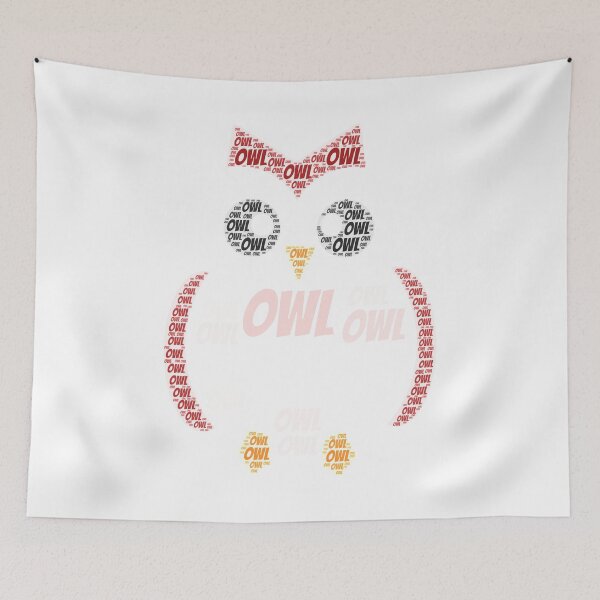 Item preview, Owl Word Cloud Shirt Presents designed and sold by ProjectsMM.