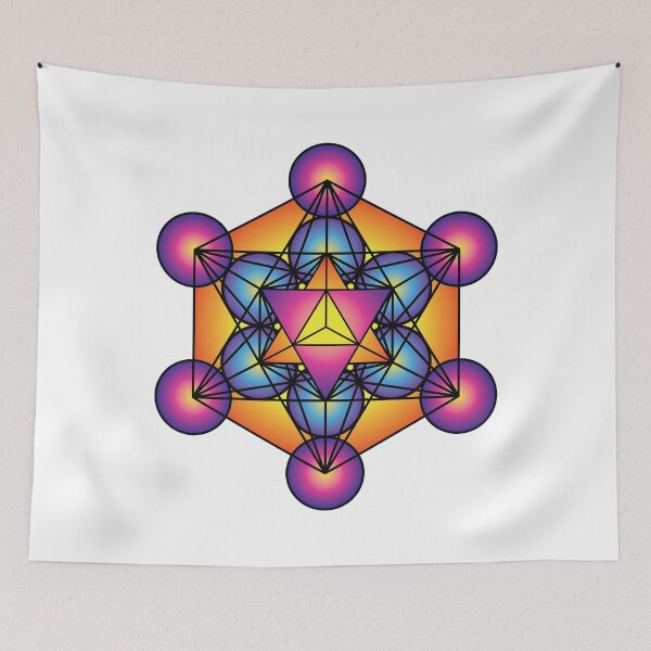 Aperçu de l'œuvre Cube Merkaba de Métatron créée et vendue par GalacticMantra.