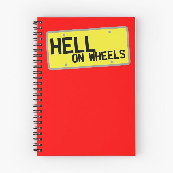 Item preview, HELL on WHEELS on a licence plate DRIVER! designed and sold by jazzydevil.