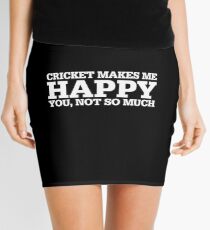 Cricket Funny Gift Idea Mini Skirt