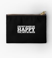 Cricket Funny Gift Idea Studio Pouch