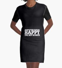 Cheerleading Funny Gift Idea Graphic T-Shirt Dress