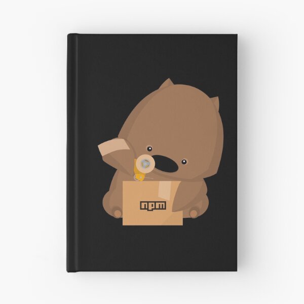 Item preview, NPM: Wombat's delivery (Black) designed and sold by hellkni9ht.