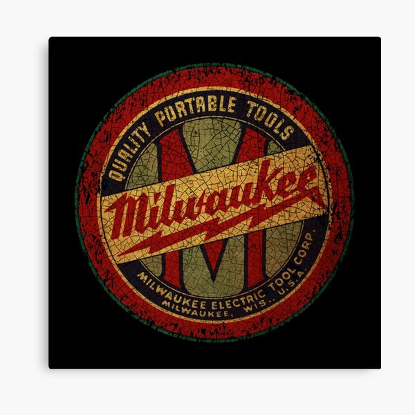 Vintage Power Tools USA Canvas Print