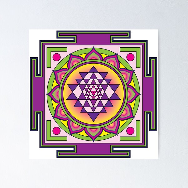 Item preview, Sri Yantra Mandala designed and sold by GalacticMantra.