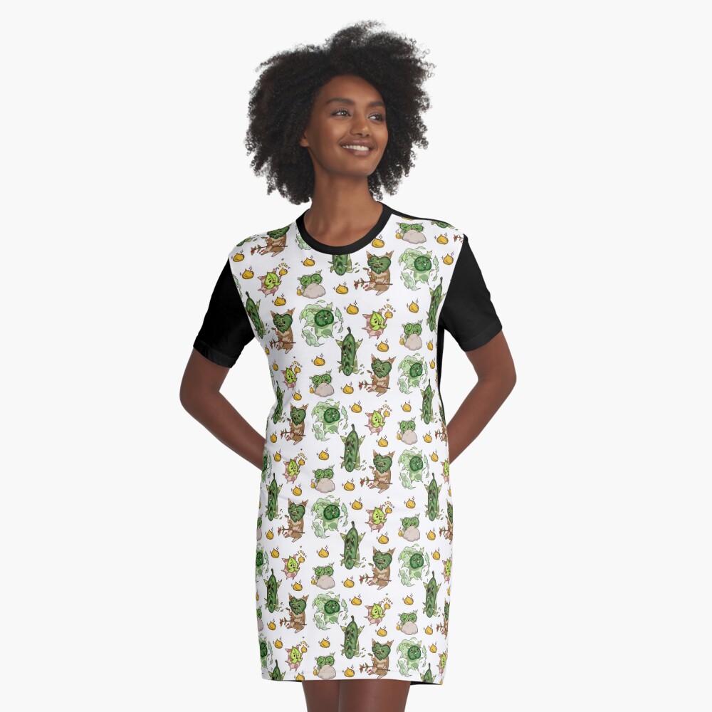 Item preview, Graphic T-Shirt Dress designed and sold by Asrielle.