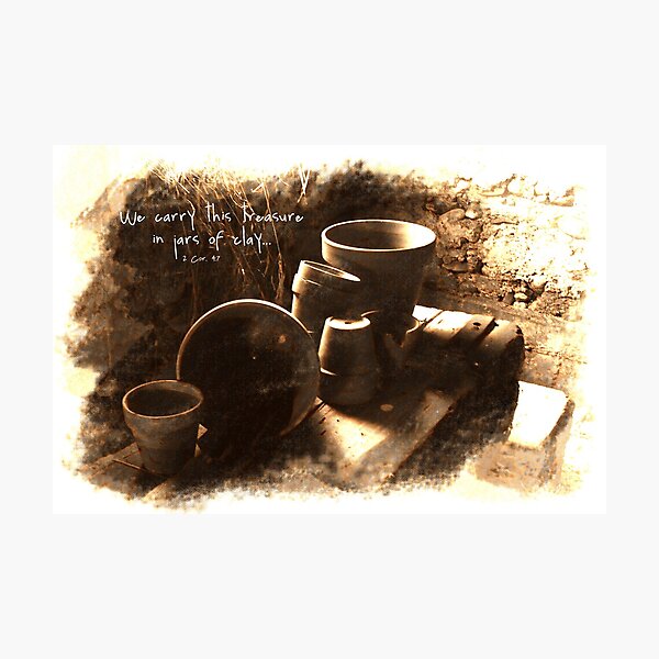 Item preview, Sketches #4-- Empty Clay Pots designed and sold by back40fotos.