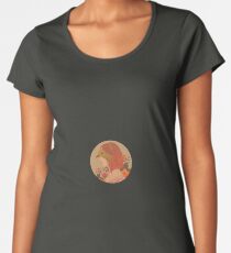 Damenvogel Premium Rundhals-Shirt