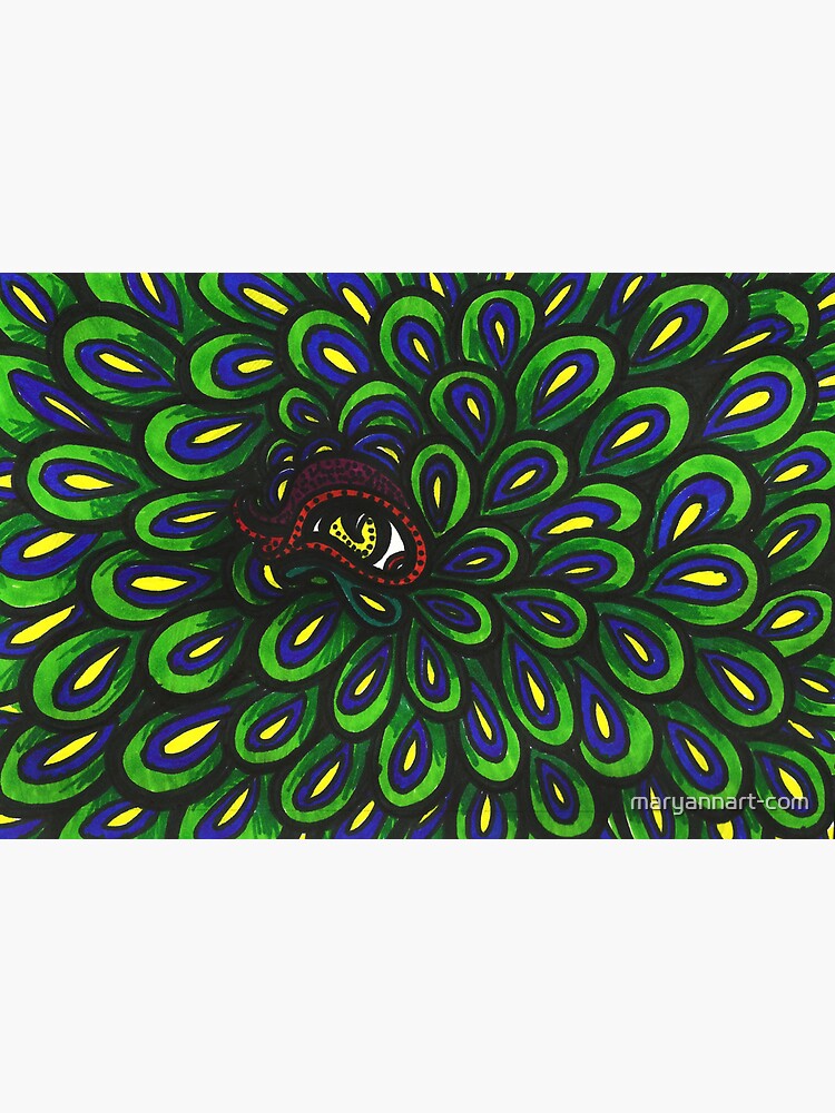 Peacock Eye by maryannart-com