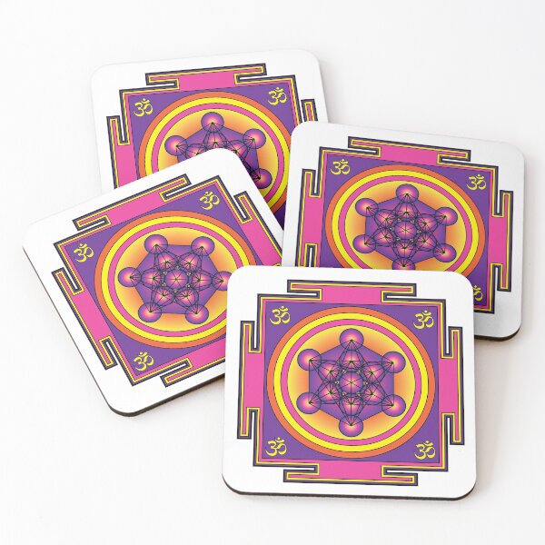 Item preview, Metatron's Cube Mandala designed and sold by GalacticMantra.