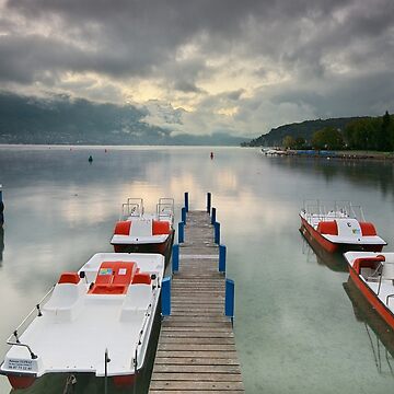 Artwork thumbnail, Annecy - Clouds over the lake by patmo