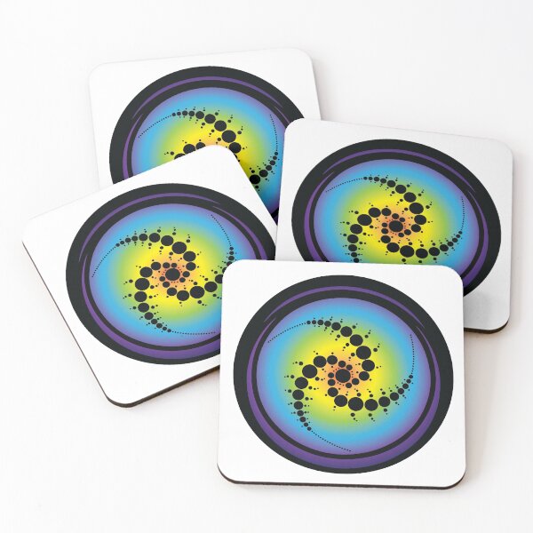 Item preview, Triple Spiral Crop Circle designed and sold by GalacticMantra.
