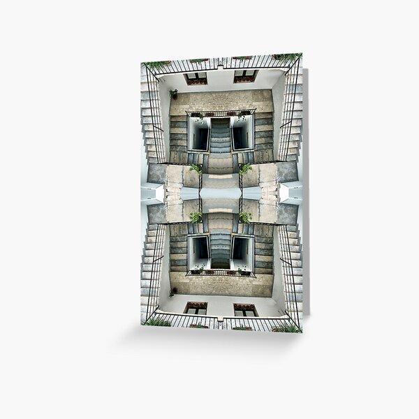 stairs 2 Greeting Card