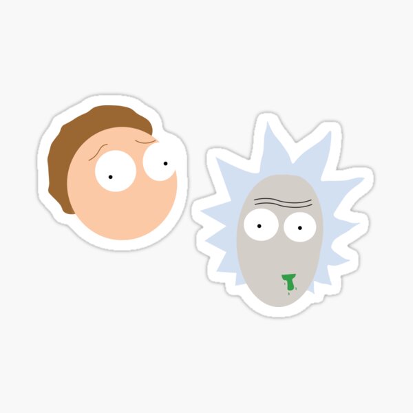Rick and Morty Sticker