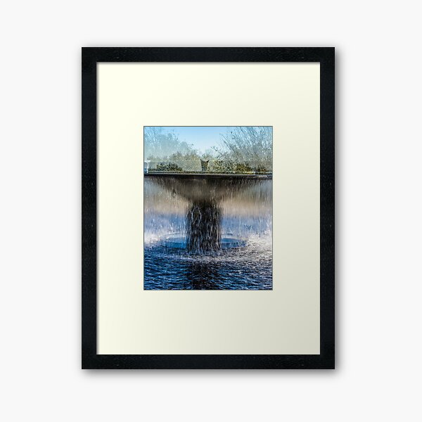 Abstract Fountain Framed Art Print