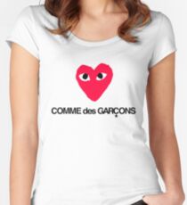 Comme Des Garçons Women's Fitted Scoop T-Shirt