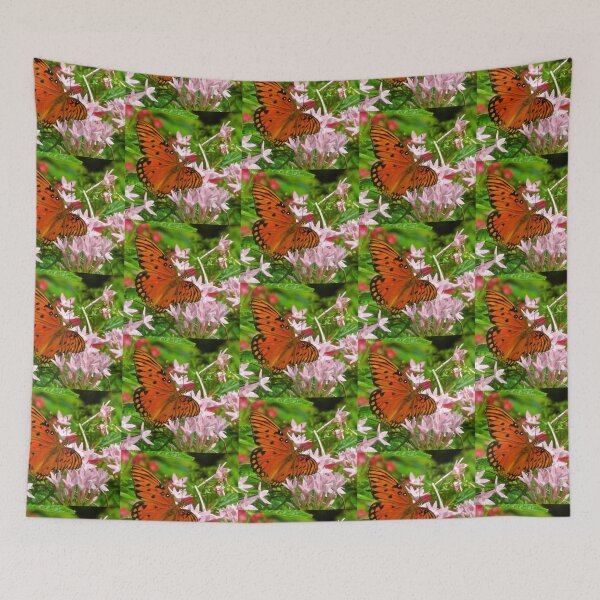 Item preview, Gulf Fritillary Butterfly on Flower designed and sold by 2CrabbySisters.