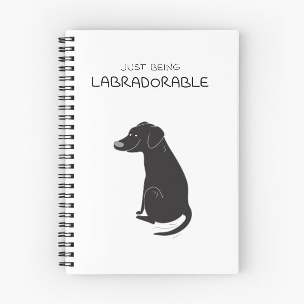 Item preview, Black Lab Being Labradorable  designed and sold by scarriebarrie.