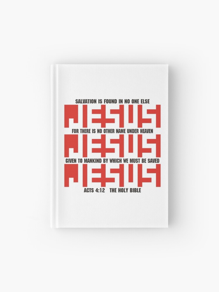 Jesus No Other Name Hardcover Journal By Flabba Redbubble