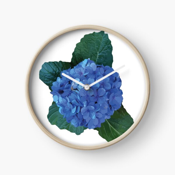 Azores Hydrangea Clock