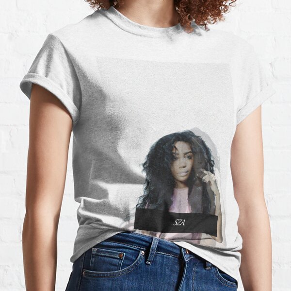 white shirt sza