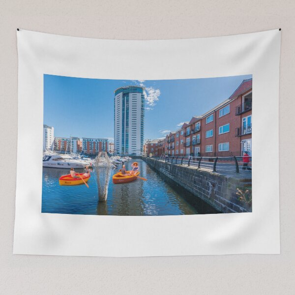 Item preview, Little Rowers At Swansea Marina designed and sold by Steve Purnell Photography.