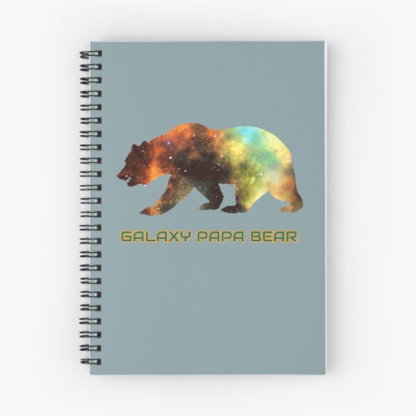 Item preview, Galaxy Papa Bear Cool Impressive Birthday Gift T-Shirt designed and sold by Klimentina.