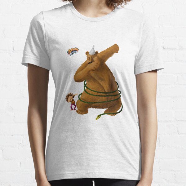 Hannah and the Dancing Bear dabbling in dabbing Essential T-Shirt