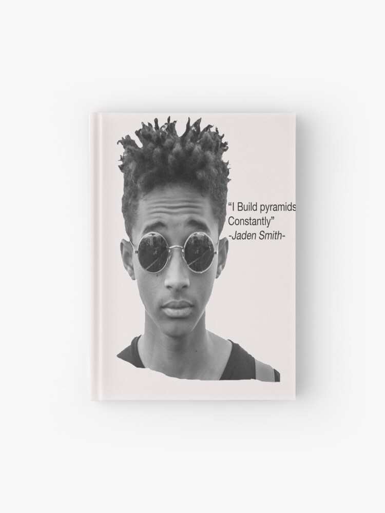 Cuaderno de tapa dura «Jaden Smith cita # 2» de dav956able | Redbubble