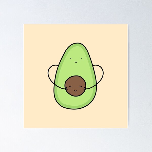 Item preview, Cute Avocado Hug designed and sold by Design Minds Boutique.