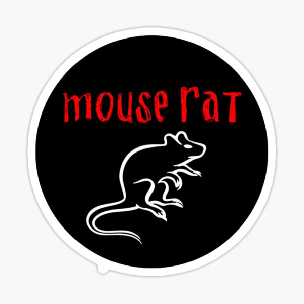 Mouse Rat-Parks and Rec Sticker
