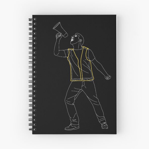 Item preview, GILET JAUNE, YELLOW JACKET - MEGAPHONE designed and sold by axelle1410.